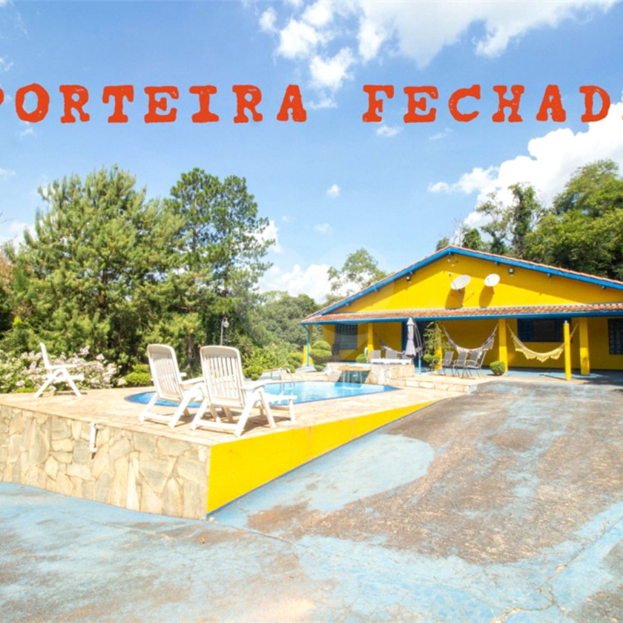 OPORTUNIDADE - Chácara com área total de 6.000m² MOBILIADA (porteira fechada)