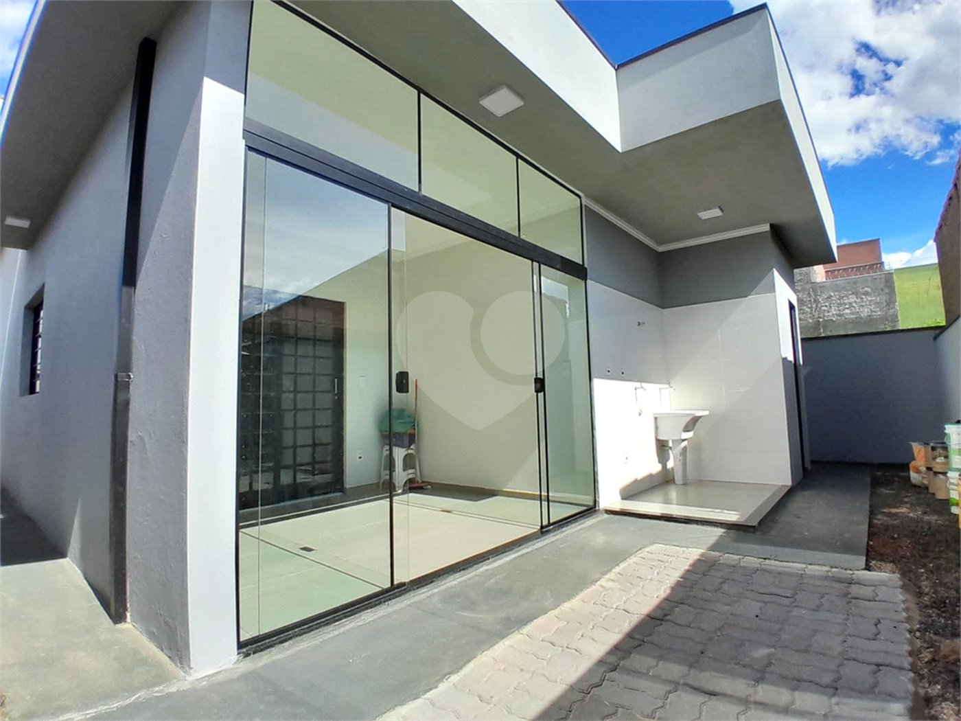 Casa recém construída