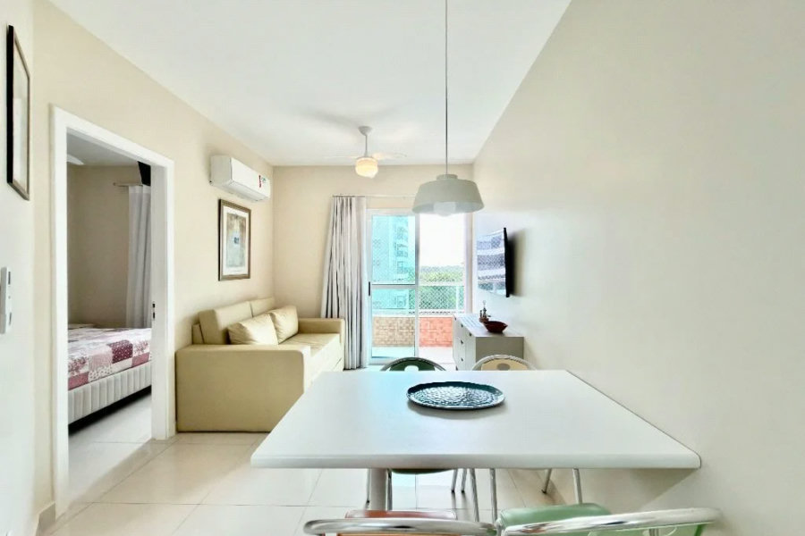 Apartamento à venda com 1 suíte em Riviera de São Lourenço, Bertioga, SP