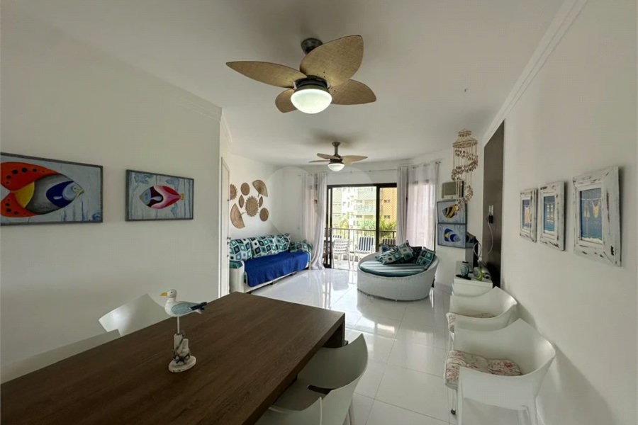 Apartamento à venda com 3 quartos, sendo 1 suíte,  em Riviera de São Lourenço, Bertioga, SP