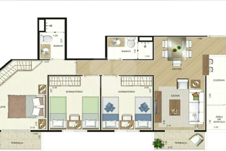 Apartamento à venda com 4 suítes em Santana, São Paulo, SP
