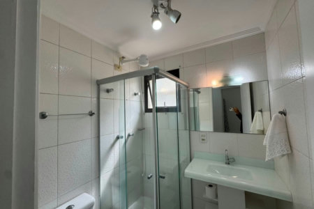 Apartamento com 3 dormitórios para alugar, 80 m² por R$ 4.000,02/mês - Balneário Cidade Atlântica - Guarujá/SP