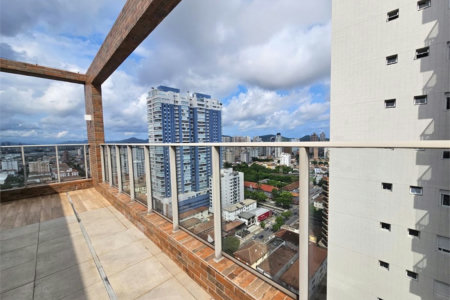 Apartamento com 2 dormitórios para alugar, 100 m² por R$ 12.500,02 - Aparecida - Santos/SP