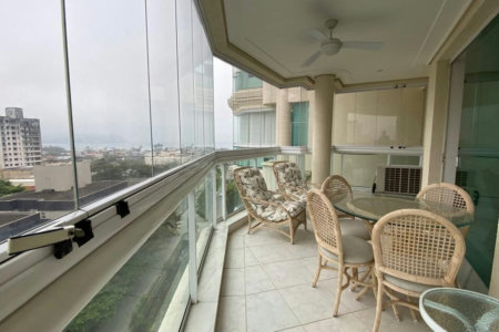 Apartamento com 3 dormitórios à venda, 164 m² por R$ 1.480.000,00 - Enseada - Guarujá/SP