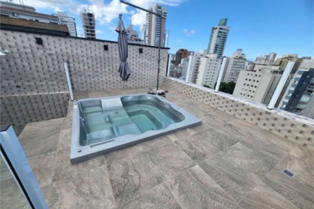 Cobertura com 3 dormitórios à venda, 176 m² por R$ 1.800.000,00 - Aparecida - Santos/SP