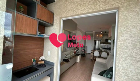 Apartamento à venda com 2 quartos, sendo 1 suíte,  em Areão, Taubaté, SP
