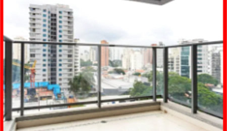 Apartamento à venda com 1 suíte em Indianópolis, São Paulo, SP