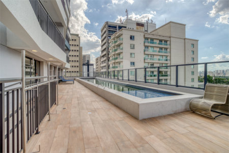 Studio à venda ou para alugar com 1 quarto em Alto da Boa Vista, São Paulo, SP