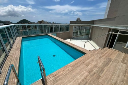 Cobertura com 3 dormitórios à venda, 270 m² por R$ 2.890.000,00 - Barra Funda - Guarujá/SP