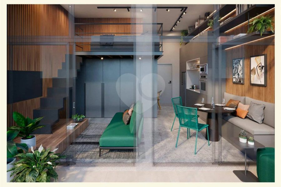 Apartamento à venda com 1 quarto em Perdizes, São Paulo, SP