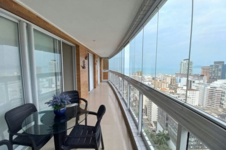 Apartamento com 2 dormitórios à venda, 99 m² por R$ 1.650.000,00 - Gonzaga - Santos/SP