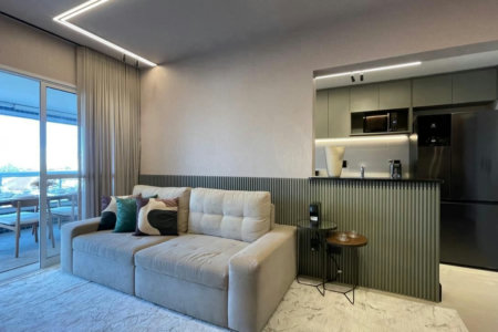 Apartamento com 1 dormitório à venda, 60 m² por R$ 990.000,00 - Boqueirão - Santos/SP
