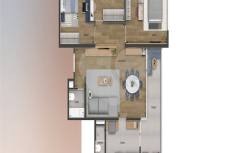 Apartamento à venda com 3 suítes no Centro, Indaiatuba, SP