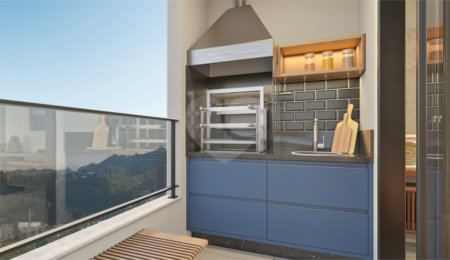 Apartamento à venda com 2 quartos, sendo 1 suíte, em Residencial Jardins da Catalunha, Atibaia, SP