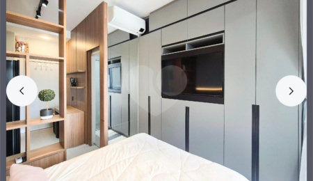Studio para alugar com 1 suíte,  em Moema, São Paulo, SP