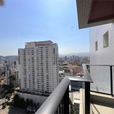 Apartamento com 2 dormitórios à venda, 83 m² por R$ 1.200.000,00 - Boqueirão - Santos/SP