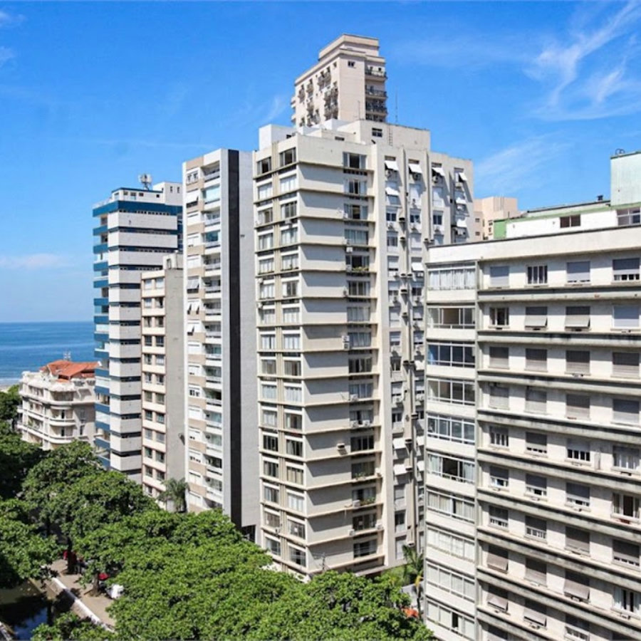 Apartamento com 4 dormitórios à venda, 305 m² por R$ 2.500.000,00 - Boqueirão - Santos/SP