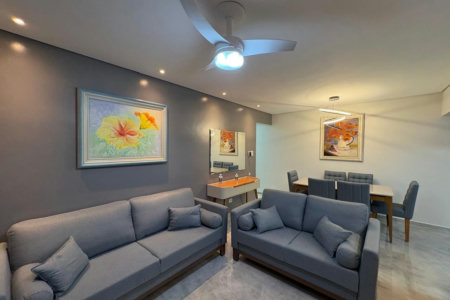 Apartamento com 2 dormitórios à venda, 96 m² por R$ 1.065.000,00 - Aparecida - Santos/SP