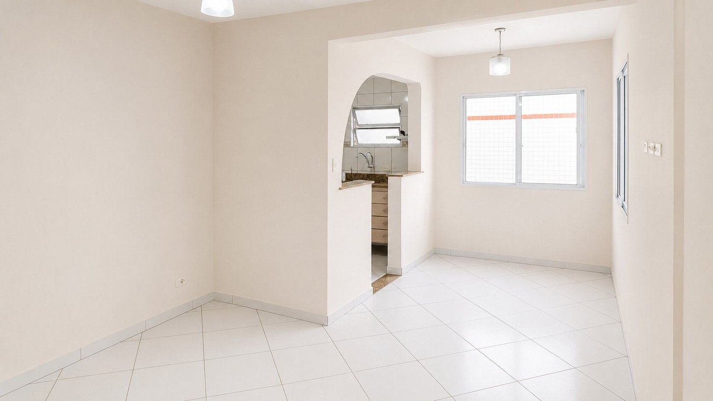 Apartamento com 1 dormitório à venda, 53 m² por R$ 380.000,00 - Boqueirão - Santos/SP