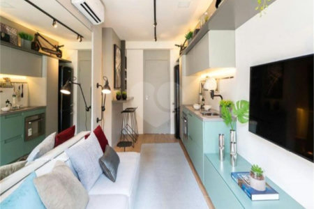 Apartamento à venda com 1 quarto em Pinheiros, São Paulo, SP
