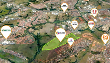 Terreno à venda no condomínio Jardim Flórida e Parque Vasconcellos, Hortolândia - SP