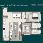 Apartamento à venda com 3 suítes em Brooklin Paulista, São Paulo, SP
