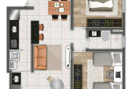 Casa à venda com 2 quartos no condomínio Residencial Sonhar Bella, Atibaia - SP