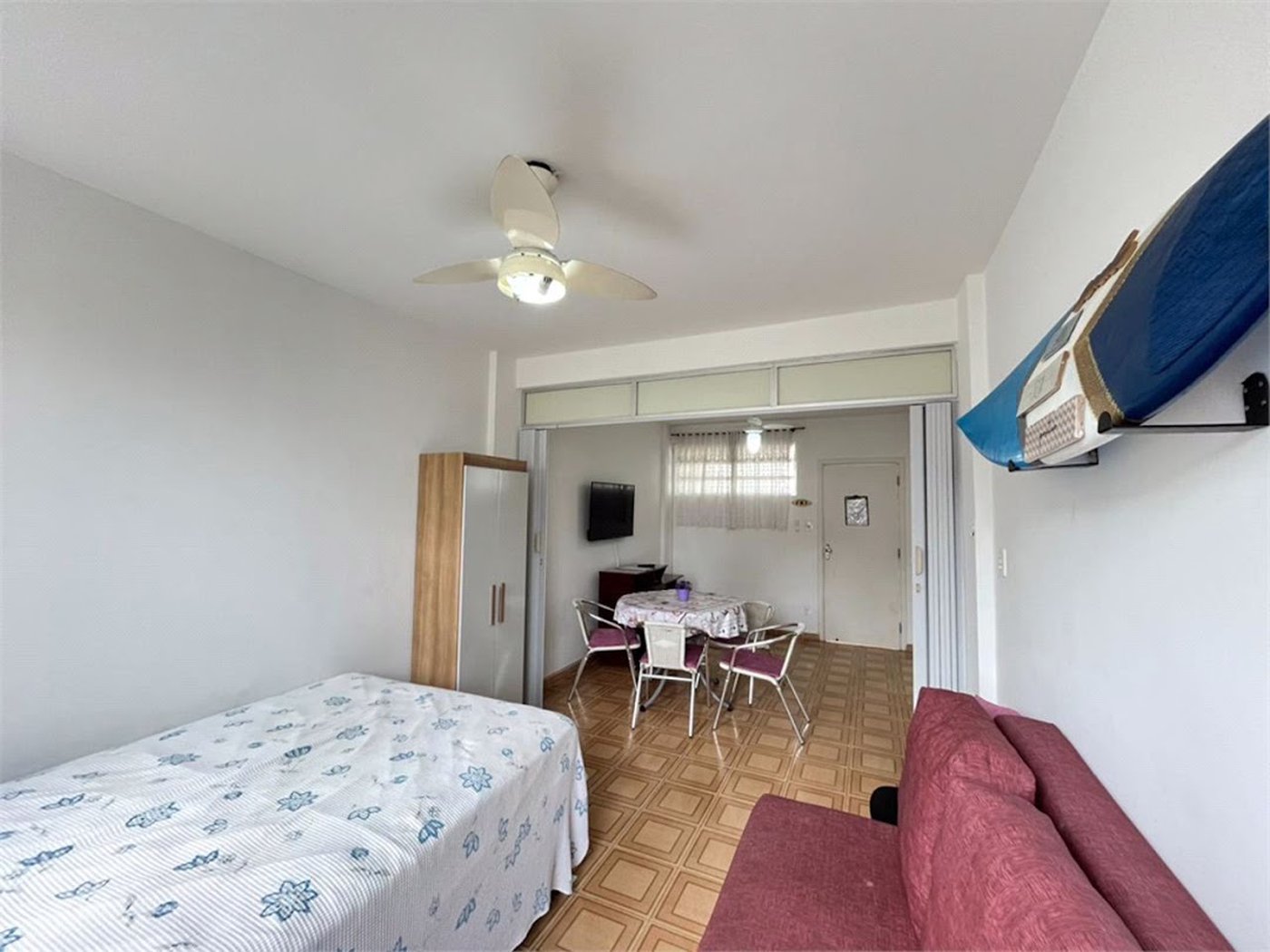 Apartamento com 1 dormitório à venda, 58 m² por R$ 400.000,00 - Barra Funda - Guarujá/SP