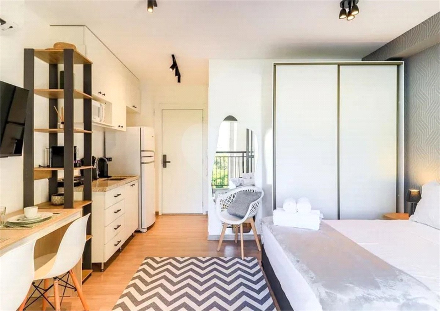 Apartamento à venda com 1 suíte em Indianópolis, São Paulo, SP