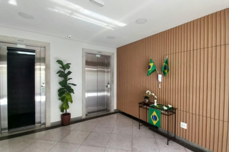 Apartamento com 2 dormitórios para alugar, 81 m² por R$ 5.300,00/mês - Boqueirão - Santos/SP