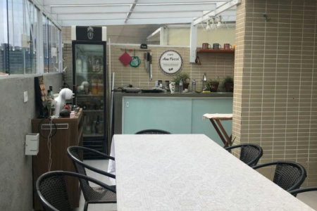 Apartamento Garden com 2 dormitórios à venda, 104 m² por R$ 1.050.000,00 - Gonzaga - Santos/SP