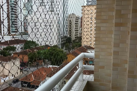 Apartamento com 2 dormitórios para alugar, 58 m² por R$ 4.900,02 - Pompéia - Santos/SP