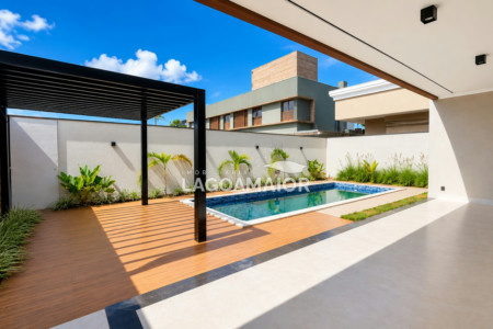 Casa à venda com 3 quartos, sendo 3 suítes, no condomínio Villa Dumont, Três Lagoas - MS