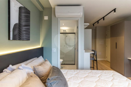 Studio à venda com 1 quarto em Pinheiros, São Paulo, SP