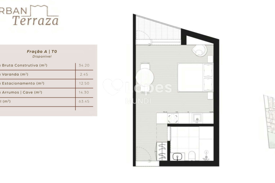 Apartamento T1 à venda na Senhora da Hora, Matosinhos, Portugal – Urban Terraza