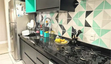 Apartamento à venda com 3 quartos, sendo 1 suíte,  em Vila Humaitá, Santo André, SP