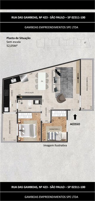 Apartamento à venda com 2 quartos em Vila Mazzei, São Paulo, SP