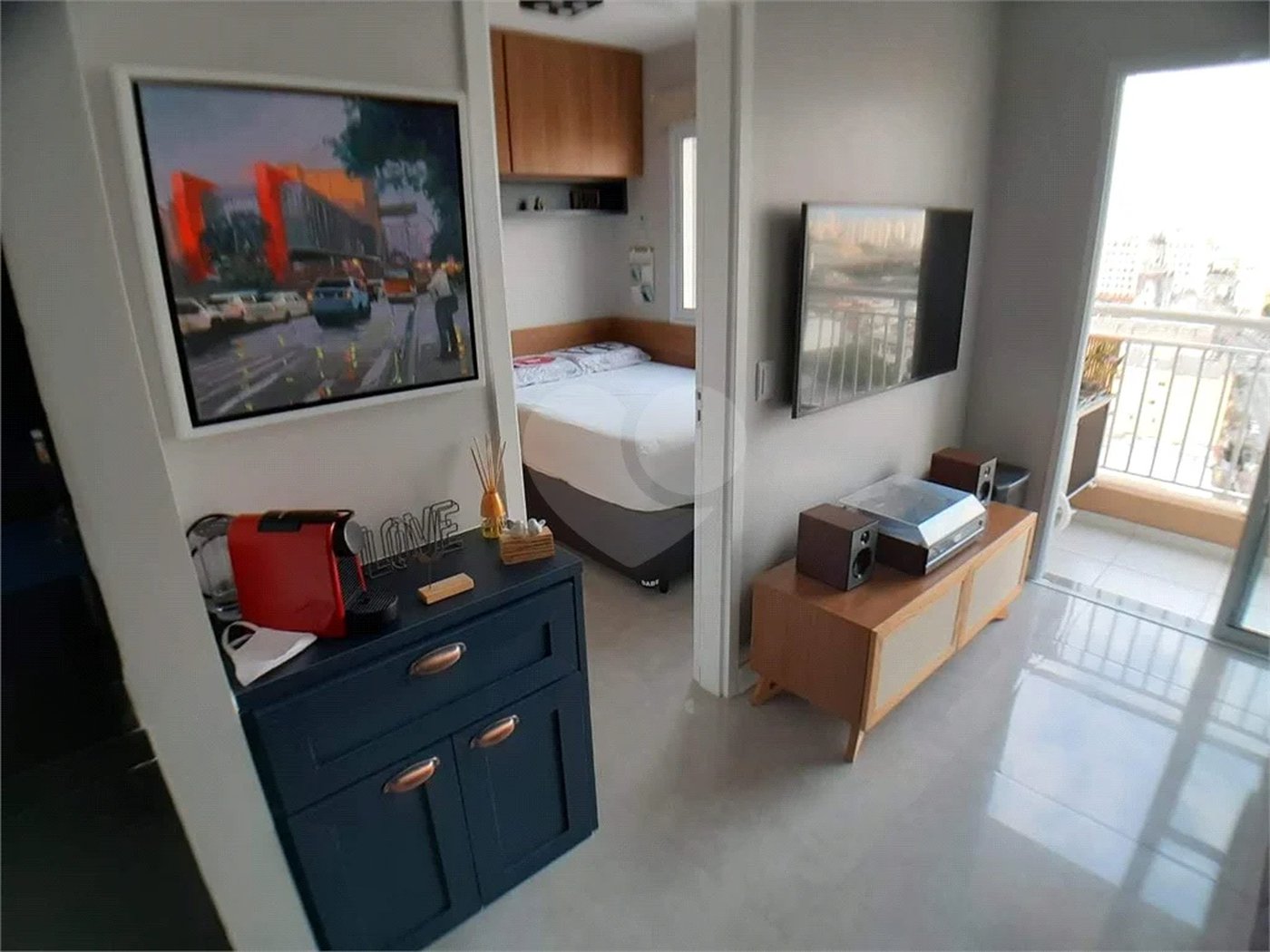 Apartamento à venda com 33m² - Brás.