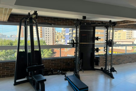 Apartamento à venda com 1 suíte em Caiçara, Praia Grande, SP