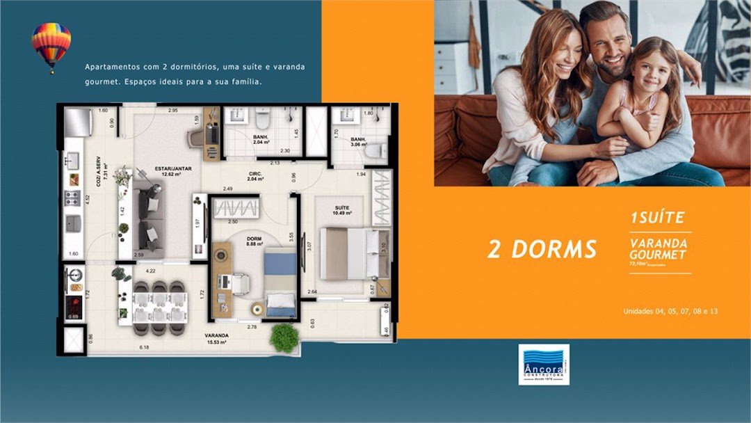 Apartamento Residencial à venda, Encruzilhada, Santos - AP1060.