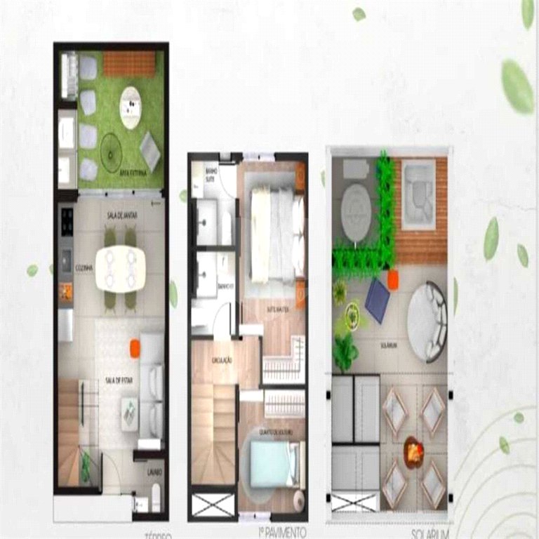 Casa à venda com 2 suítes no condomínio Ksa Ibirapuera, São Paulo - SP