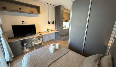 Studio à venda ou para alugar com 1 suíte em Jardim das Acácias, São Paulo, SP