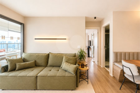 Apartamento à venda com 1 suíte em Santo Amaro, São Paulo, SP