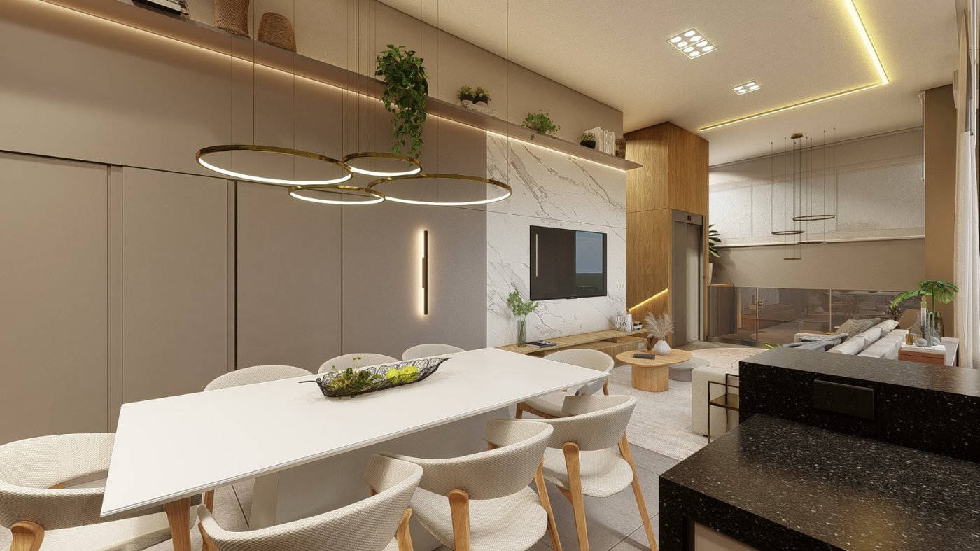 Casa à venda com 3 suítes no condomínio Residencial Damha Belvedere, Presidente Prudente - SP