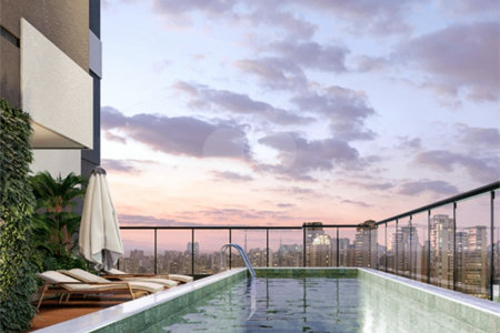 Apartamento à venda com 1 quarto em Vila Azevedo, São Paulo, SP