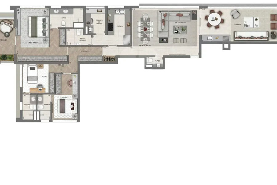 Apartamento à venda com 2 quartos, sendo 1 suíte, em Vila Nova Conceição, São Paulo, SP