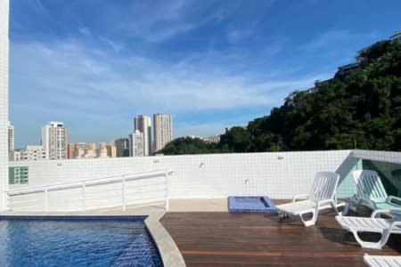 Apartamento com 1 dormitório à venda, 42 m² por R$ 430.000,00 - Marapé - Santos/SP