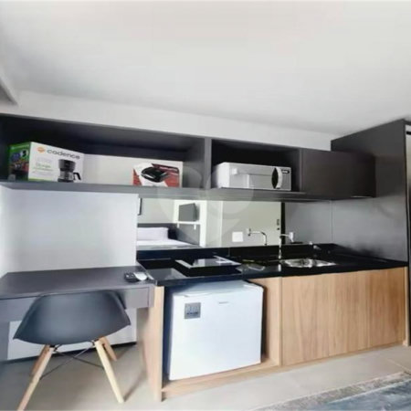 Studio à venda na Bela Vista – 23 m², mobiliado e funcional