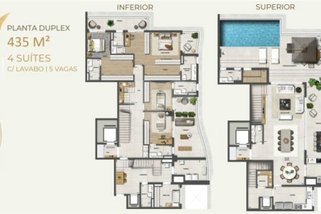 Apartamento à venda com 3 suítes em Água Branca, São Paulo, SP