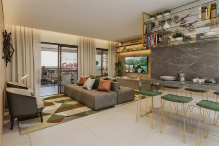 Apartamento à venda com 2 suítes em Santo Amaro, São Paulo, SP